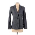 Ann Taylor Blazer Jacket: Gray Marled Jackets & Outerwear - Women's Size 4