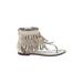 Sam Edelman Sandals: Silver Print Shoes - Women's Size 7 - Open Toe