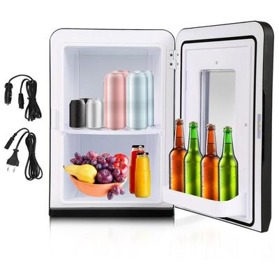 Vingo - 15L Mini Kühlschrank, 2in1 Minikühlschrank mit Kühl- und Heizfunktion, Getränkekühlschrank,