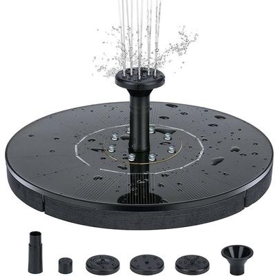 Solar Outdoor Springbrunnen, Brunnenpumpe, Outdoor Springbrunnen, Garten- und Terrassenbrunnen, 16cm Image