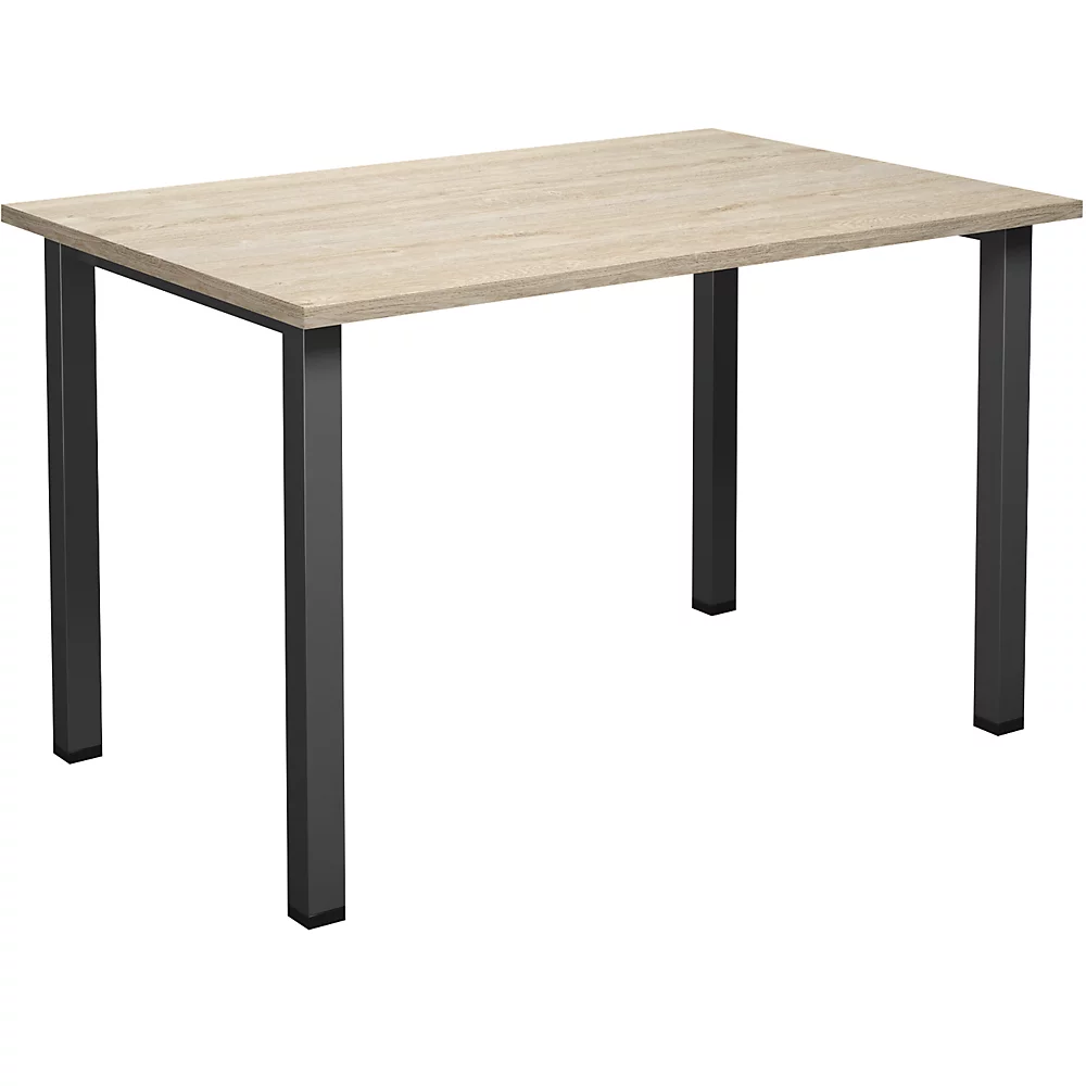 Table polyvalente DUO-U, à plateau droit - kaiserkraft