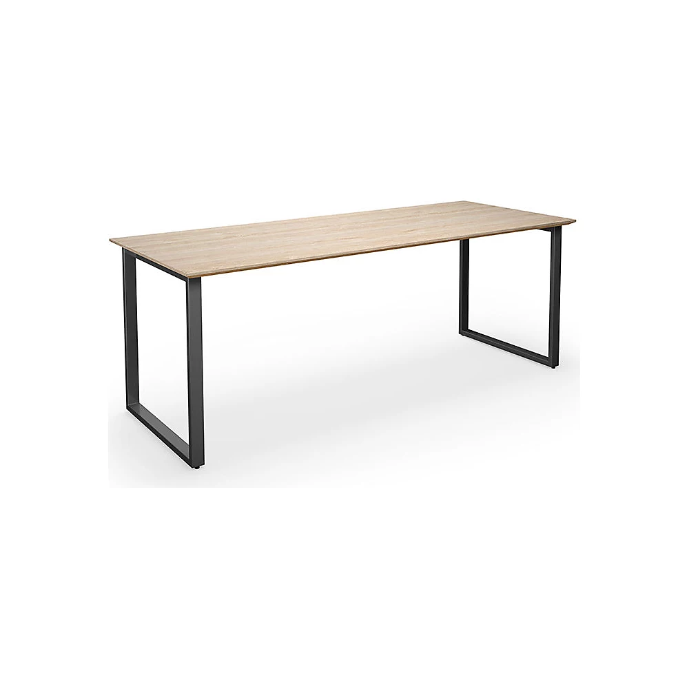 Table polyvalente DUO-O Trend, à plateau droit - kaiserkraft
