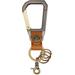 Tan Carabiner Keychain