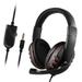 Anself Over Ear Gaming Headphones with Noise Canceling Earphone Microphone and Volume Control for PC Laptop Smart Phone