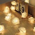 3M Rose String Lights 20 LEDs EL Warm White Creative String Lights Indoor Batteries Powered