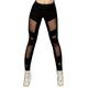 Latin Dance Pants Split Joint Women's Training Performance High Elastic Charmeuse