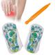 1Pack Foot Massage Socks Acupressure Reflexology Socks Yoga Foot Massage Foot Point Diagram Acupoint Socks With Massage Sticks