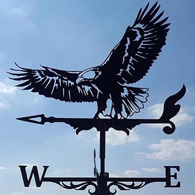 Weather Vane,Weather Vane,Farmhouse Weather Vane Roof Mount,Roof Decoration Drinking Garden,Outdoor Roof Garden Mount Yard Decor Weather Vane,For Garden Decor Roof,Car