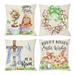 Yubnlvae Easter Pillow Covers Pillow Case Family Cover Cushion Day Survived Throw Pillow Easter Home Pillowcase Pillow Case Multicolor