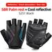 MTB Road Male Cycling Gloves High Reflective Ant-slip Shockproof Fingerless Gloves For Bicycle Motorcycle Accessories