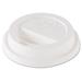 Solo Cup Company Traveler Dome Hot Cup Lid- White - Fits 8 oz.