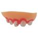 1PC Fake Halloween Teeth Costume Trick Toy False Funny Teeth Decoration 2024 M6P6