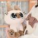 Siamese Cat Bean Puree Soft Plush Dolls Pendant Cotton Anime Pillow Kawaii Stuffed Plushies Children Cute Toys Birthday Gifts D