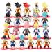 Saraliny7 Dragon Ball Z Super Saiyan Son Goku Vegeta Frieza Broli Action Figure Pvc Series Model Children s Toy Gift 21pcs/set