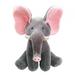 Hellery Plush Baby Musical Toy Animated Elephant Toy Singing Adorable Realistic Animal Baby Plush Toy for Language Expression Rhythm