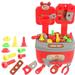 22pcs Children s Play House Toolbox Toy Portable Toolbox Set Pretend Play Repair Tools Kit Disassembly Repair and Maintenance Tools