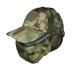 Toudaret Airsoft Half Face Guard Airsoft Face Guard with Hat Lightweight Breathable Ear Protection Tactical Face Camping Cosplay Prop