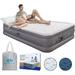 fashionable YOMIFUN Queen Air Mattress with Built in Pump Raised 18 Inflatable Mattress 6P Free PVC for Health Self Inflating Under 4 Mins Foldable &Portable Blow up Air Bed