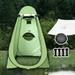 kesoto Privacy Tent Changing Room for Single Person Foldable Shower Tent Mobile Toilet with Carrying Bag for Tailgate Camping Hiking Green