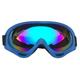 Skiing Goggles for Adult and Kid UV 400 Protective PC Lens Windproof Dust-proof Adjustable Sports Glasses Eyewear