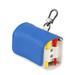 Golf Ball Bag Pouch Color-Blocked Golf Tees Bag Pouch Holder Magnetic Metal Hangings Buckle for 2 Golf Balls Blue