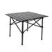 MAOWAPLG Folding Camping Table Carbon Steel Painted Steel Tube Portable Camping Table Lightweight Folding Table for Outdoor Picnic Garden Cooking Barbecue Fishin