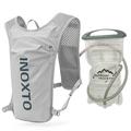 INOXTO Hydration Vest 5L Backpack with 1.5L Water Bladder Breathable for Running Jogging