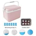 Camping Coolers On Clearance! 5 Liter Camping Cooler - Hard Ice Retention Cooler Lunch Box - Portable Small Insulated Cooler Camping Cooler Box Insulated Camping Cooler