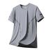 Srinalash Compression Shirt Men Mens T Shirts Funny Sarcastic Humor Adult Joke Tees for Guys Grey XL