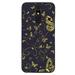 Golden-Butterfly-Black-Gold-Floral-Print-Flowers-Butterflies-Impact-Resistant-49 phone case for LG X4 for Women Men Gifts Soft silicone Style Shockproof - Golden-Butterfly-Black-Gold-Floral-Print-Flow