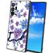 Japanese-Cherry-Blossom-Tough-Asian-Floral-Watercolor-Sakura-Branch-Design-6 phone case for Samsung Galaxy Note 20 Ultra 5G for Women Men Gifts Soft silicone Style Shockproof - Japanese-Cherry-Blossom
