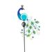 Blasgw Garden Light Outdoor LED Metal Peacock Decorative For A