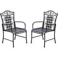 Mandalay Iron Patio Chair - Set of 2