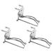 3pcs Drawer clamp Iron Heavy Money Drawer Fixing Clip Replacement Clip Dedicated Iron Universal Cash Register Tray Clip Clip Wallet Drawers Heavy Duty Cash Drawer Clip