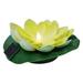 Flower Blessing Lamp Solar Garden Lights Lotus Lantern LED Home Accents Decor Plastic