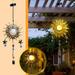 Soikfihs Decorations Wrought Wind Chimes Solar Wind Chime Lights Balcony Creative Wind Chimes Sun Hangings Decorations And Hangings Wind Chimes Bedroom Wind Chime Indoor Wind Chime Decor