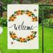 Welcome Sunflower Floral Garden Flag Vertical Small Seasonal Yard Flag Double Sided Holiday Party Outdoor Decor 12Ã—18 Inch (Flower-Hello Spring)