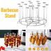 Oneshit Brazing Dehydration Rack Skewer Vertical Grill Bracket Fryer Accessories Great Taste Barbecue Tools Spring Clearance Multi-color