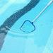 BAILANku Pool Skimmer Net Pond Fine Mesh Leaf Skimmer Rake Net Pool Cleaning Net Fine Mesh Net Pool Leaf Net for Cleaning Surface of Swimming Pools Hot Tubs