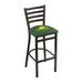 L004 Kentucky State University 30 Stationary Bar Stool with Black Wrinkle Finish