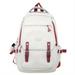 Preppy Lightweight School & Travel Bag - Colorblock Large Capacity Backpack with Heavy Duty Laptop Protection
