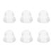 Hellery 6Pcs Earbuds Tips Cap Earbuds Covers Silicone Ear Tips Soft Replacement Earpads for in Ear Headphone in Ear Earphones Clear Inner 2.0mm