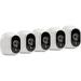 Open Box Arlo Wireless Home Security 5 Camera Kit VMS3530-100NAR - WHITE