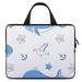 LAKIMCT Sleep Whale Seagull Laptop Bag Computer Bag Briefcase Messenger Bag Waterproof Laptop Case for Work 10 inch