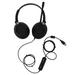 2024 PC Headset Noise Canceling Volume Adjustment USB Computer Gaming Headphones with Microphone