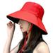 Ogiraw Black Hat Women s Sun Hat Face Sunscreen Shading Hat Summer Large Brim Sun Hats for Women Black One Size