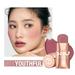 Zervatek Multi-Use Makeup Blush Stick Cream Blush Stick Solid Moisturizer Stick for Eyes Lips Cheek