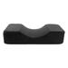 Professional Grafted Eyelash Extension Cushion Pillow Stand Extend Shelf Pad Memory Pillow for or Salon Home Use Tool (Black)