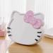 Sanrio Hello Kitty Mirror Desk Storage Box Make Up Cosmetics Sundries Divider Holder Cute Dressing Mirror Makeup Mirror Cartoon