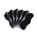 12pcs Deep Nose Pore Cleasing Strips Bamboo Charcoal Blackhead Remover Nose Sticker (Black)